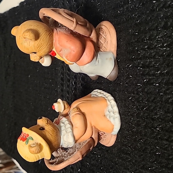 1401 Tea Time Bears Figurines - Picture 2 of 5